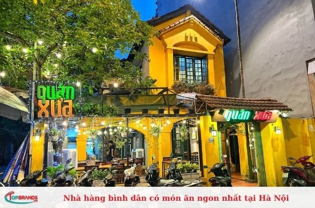 Địa chỉ nhà hàng bình dân có món ăn ngon tại Hà Nội