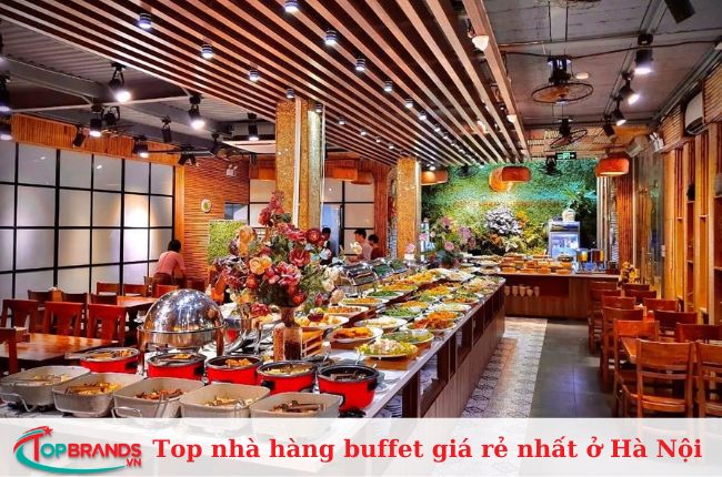 Buffet chay Hương Thiền 