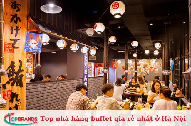 Nhà hàng buffet giá rẻ ở Hà Nội siêu ngon