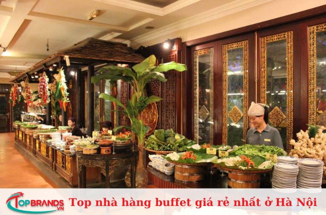 Nhà hàng buffet giá rẻ ở Hà Nội