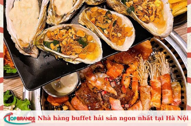 Nhà hàng buffet hải sản tại Hà Nội giá cả phải chăng