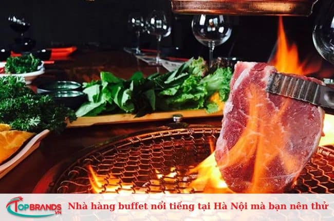Nhà hàng buffet nổi tiếng ở Hà Nội