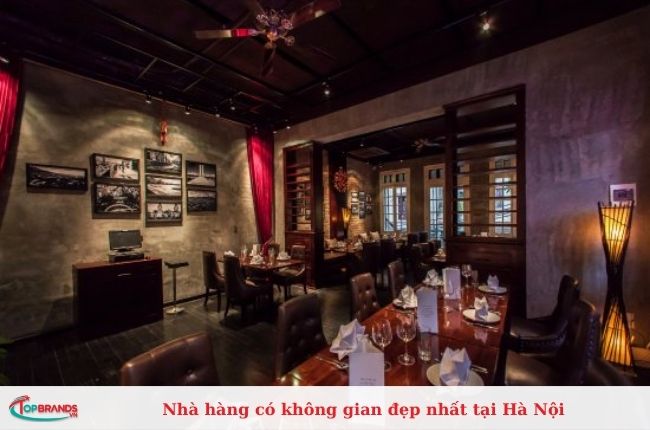 Nhà hàng có không gian đẹp nhất tại Hà Nội