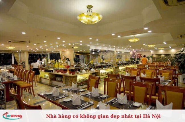 Nhà hàng có không gian đẹp tại Hà Nội
