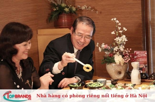 Nhà hàng có phòng riêng ở Hà Nội nổi tiếng