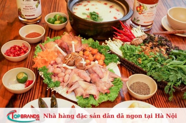 Nhà hàng đặc sản dân dã tại Hà Nội nổi tiếng