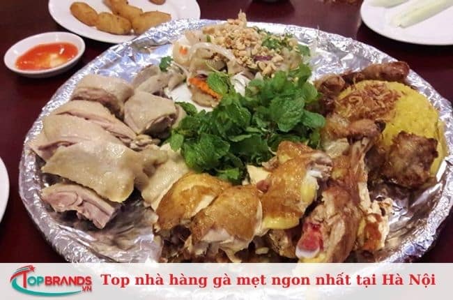 Nhà hàng gà mẹt tại Hà Nội ngon và chất lượng