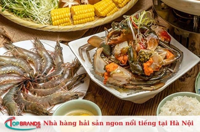 Một trong các nhà hàng hải sản ở Hà Nội nổi tiếng nhất