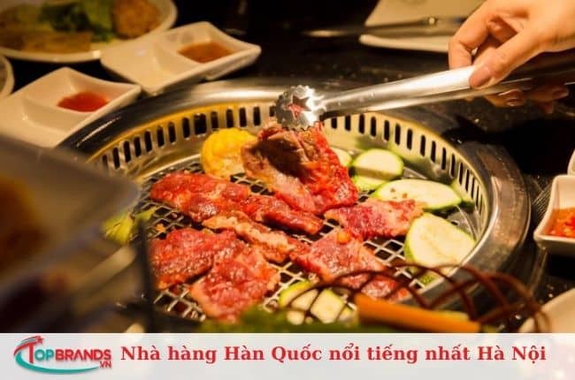 Nhà hàng Hàn Quốc sang trọng tại Hà Nội