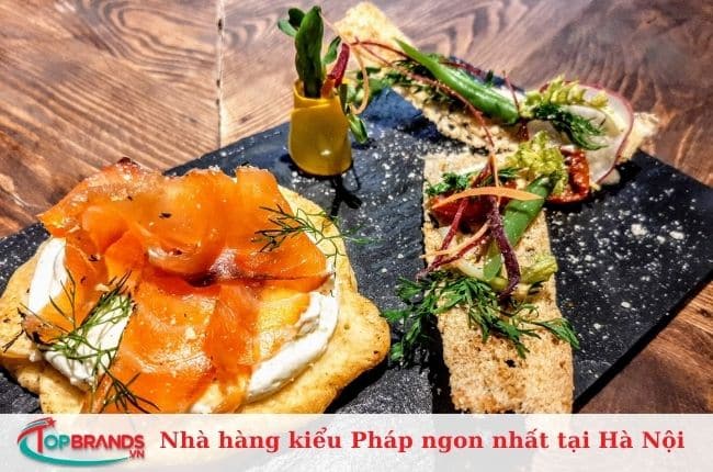 Nhà hàng Pháp ngon nhất Hà Nội