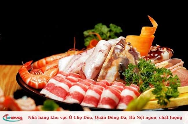 Nhà hàng khu vực Ô Chợ Dừa, Quận Đống Đa, Hà Nội ngon, chất lượng