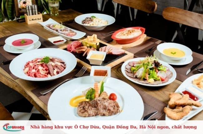 Nhà hàng khu vực Ô Chợ Dừa, Quận Đống Đa, Hà Nội ngon, nhất