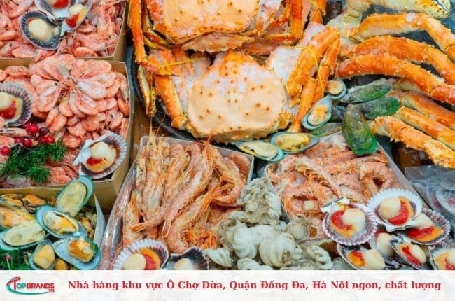 Nhà hàng khu vực Ô Chợ Dừa, Quận Đống Đa, Hà Nội ngon, nhất