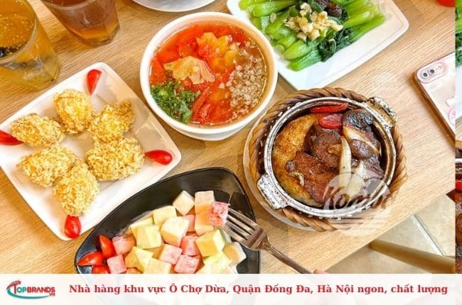 Nhà hàng khu vực Ô Chợ Dừa, Quận Đống Đa, Hà Nội ngon, nhất