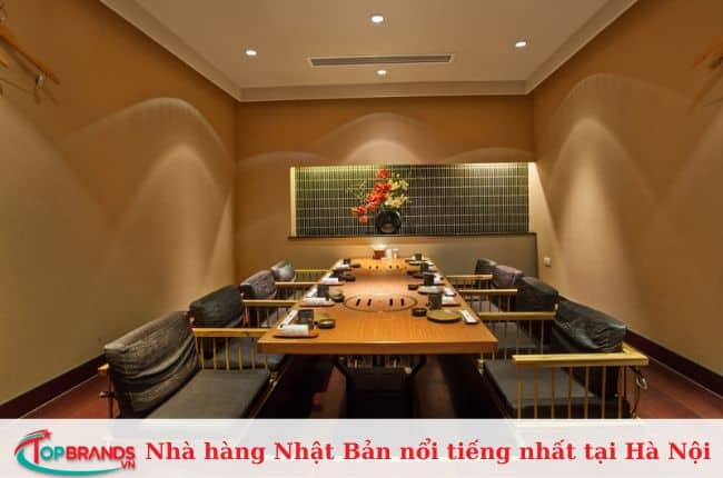 Nhà hàng Nhật Bản sang trọng tại Hà Nội