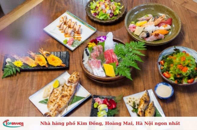 Nhà hàng phố Kim Đồng, Hoàng Mai, Hà Nội nổi tiếng nhất
