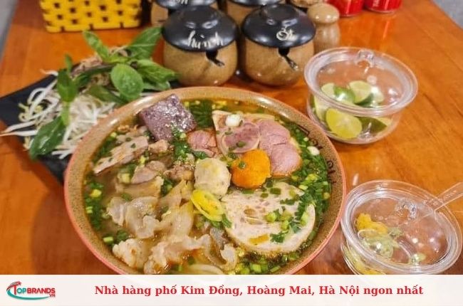 Quán ăn phố Kim Đồng, Hoàng Mai, Hà Nội chất lượng nhất