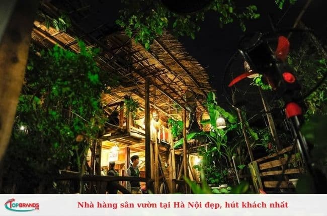 Nhà hàng sân vườn tại Hà Nội đẹp, chất lượng nhất