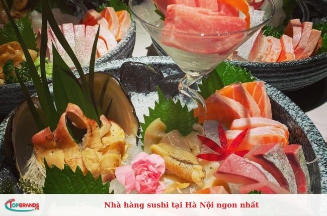 Nhà hàng sushi tại Hà Nội nổi tiếng
