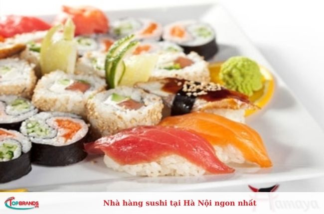 Nhà hàng sushi tại Hà Nội ngon, chất lượng nhất