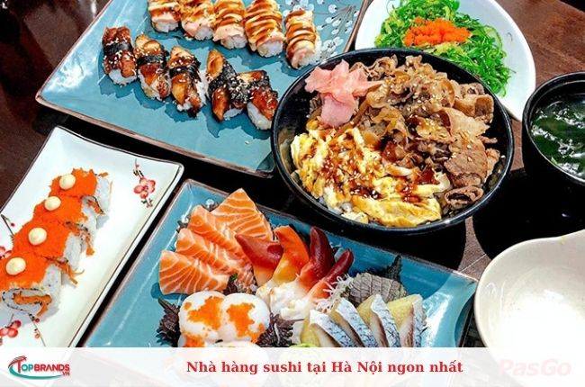 Nhà hàng sushi tại Hà Nội ngon nhất 