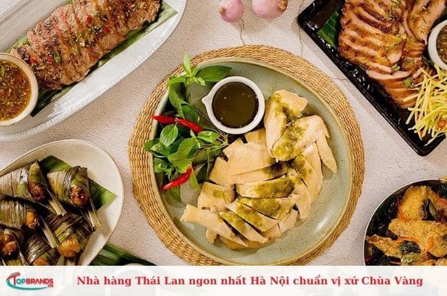 Nhà hàng Thái Lan ngon nhất Hà Nội chuẩn vị xứ Chùa Vàng