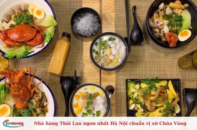 Nhà hàng Thái Lan được yêu thích tại Hà Nội