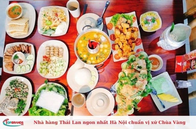 Nhà hàng Thái Lan ngon nhất Hà Nội