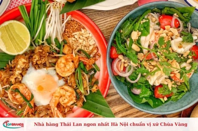 Quán ăn Thái Lan chất lượng Hà Nội