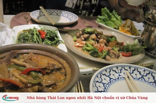 Nhà hàng Thái ngon nhất Hà Nội