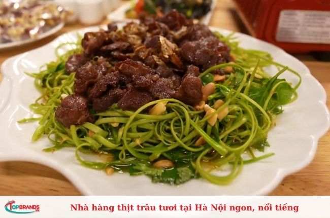 Nhà hàng thịt trâu giá rẻ Hà Nội