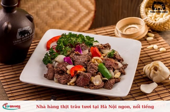 Nhà hàng thịt trâu bình dân Hà Nội