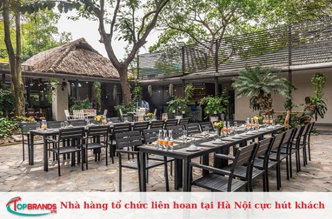 Nhà hàng tổ chức liên hoan tại Hà Nội cực hút khách