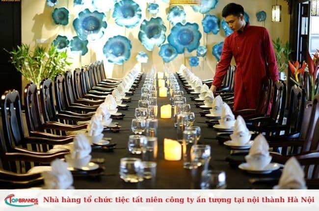 Nhà hàng tổ chức tiệc tất niên công ty ấn tượng tại Hà Nội