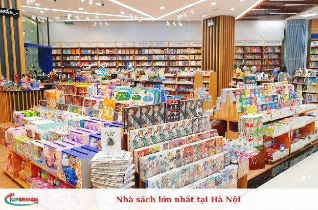 Nhà sách lớn tại Hà Nội