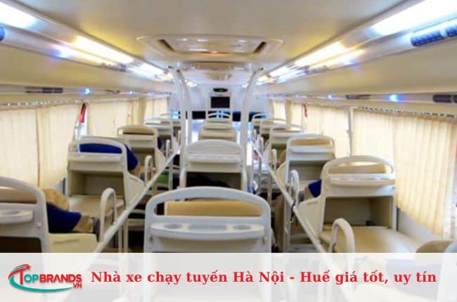 Nhà xe chạy tuyến Hà Nội - Huế giá tốt, uy tín