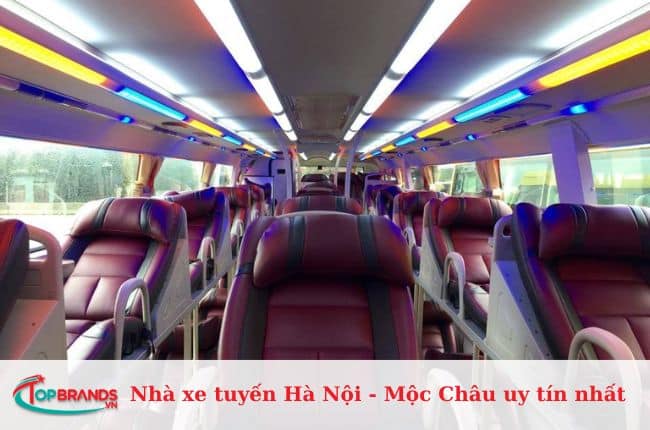 Nhà xe tuyến Hà Nội - Mộc Châu uy tín nhất