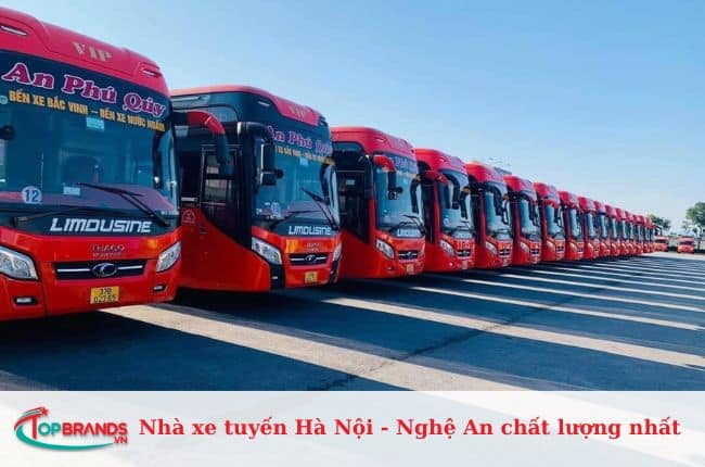 Nhà xe tuyến Hà Nội - Nghệ An chất lượng nhất