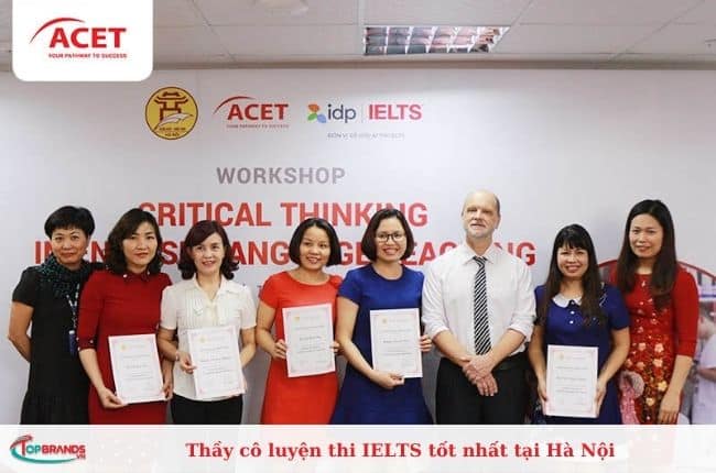 Thầy cô luyện thi IELTS tốt nhất tại Hà Nội