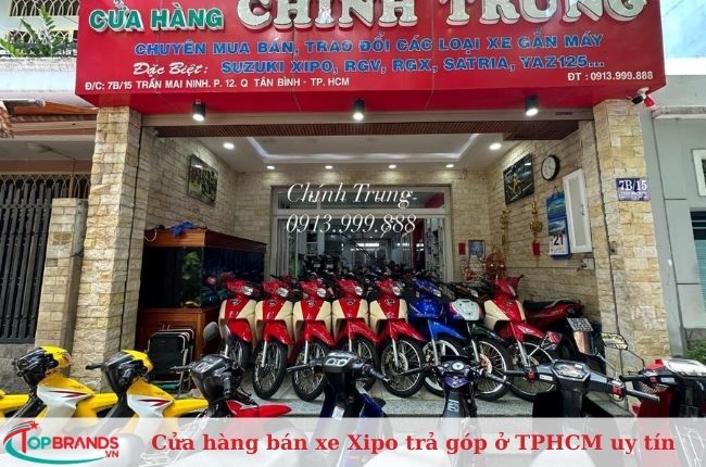 Cửa hàng bán xe xipo trả góp ở TPHCM
