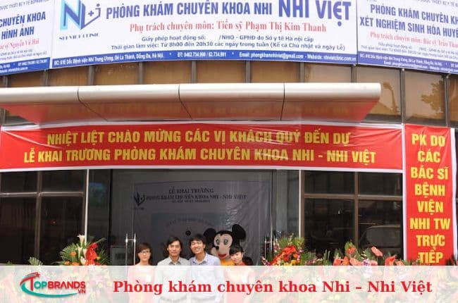 phòng khám nhi quận Đống Đa, Hà Nội uy tín nhất