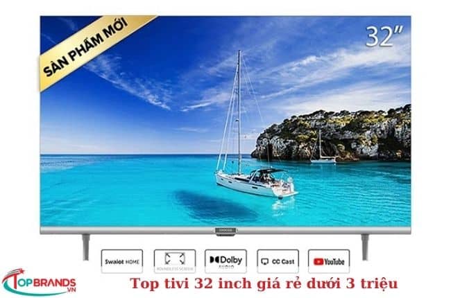 Smart Tivi Coocaa HD 32 inch WIFI 32S3U