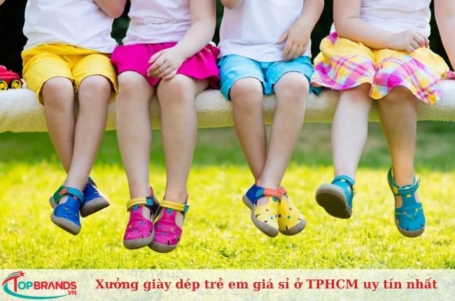 Xưởng giày dép trẻ em giá sỉ ở TPHCM