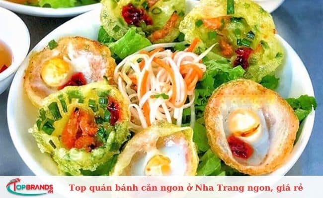 Bánh căn Út Năm Nha Trang