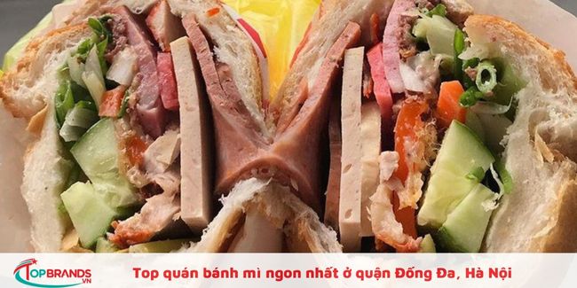 Bánh mì Hà Nội ngon ở quận Đống Đa