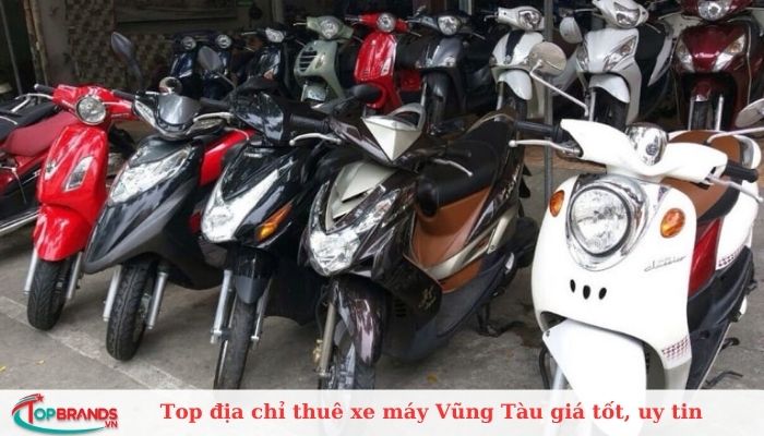 Cửa hàng cho thuê xe máy ở Vũng Tàu – Minh Hải