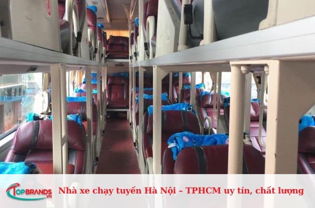 Nhà xe chạy tuyến Hà Nội – TPHCM uy tín, chất lượng