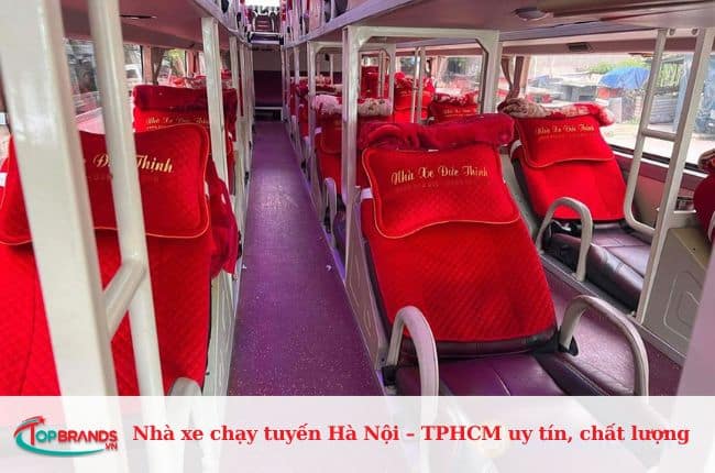 Nhà xe chạy tuyến Hà Nội – TPHCM uy tín, chất lượng nhất