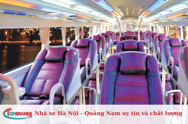 Nhà xe Hà Nội - Quảng Nam uy tín và chất lượng