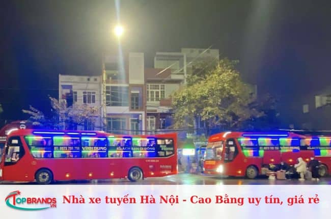 Nhà xe tuyến Hà Nội - Cao Bằng uy tín, giá rẻ nhất